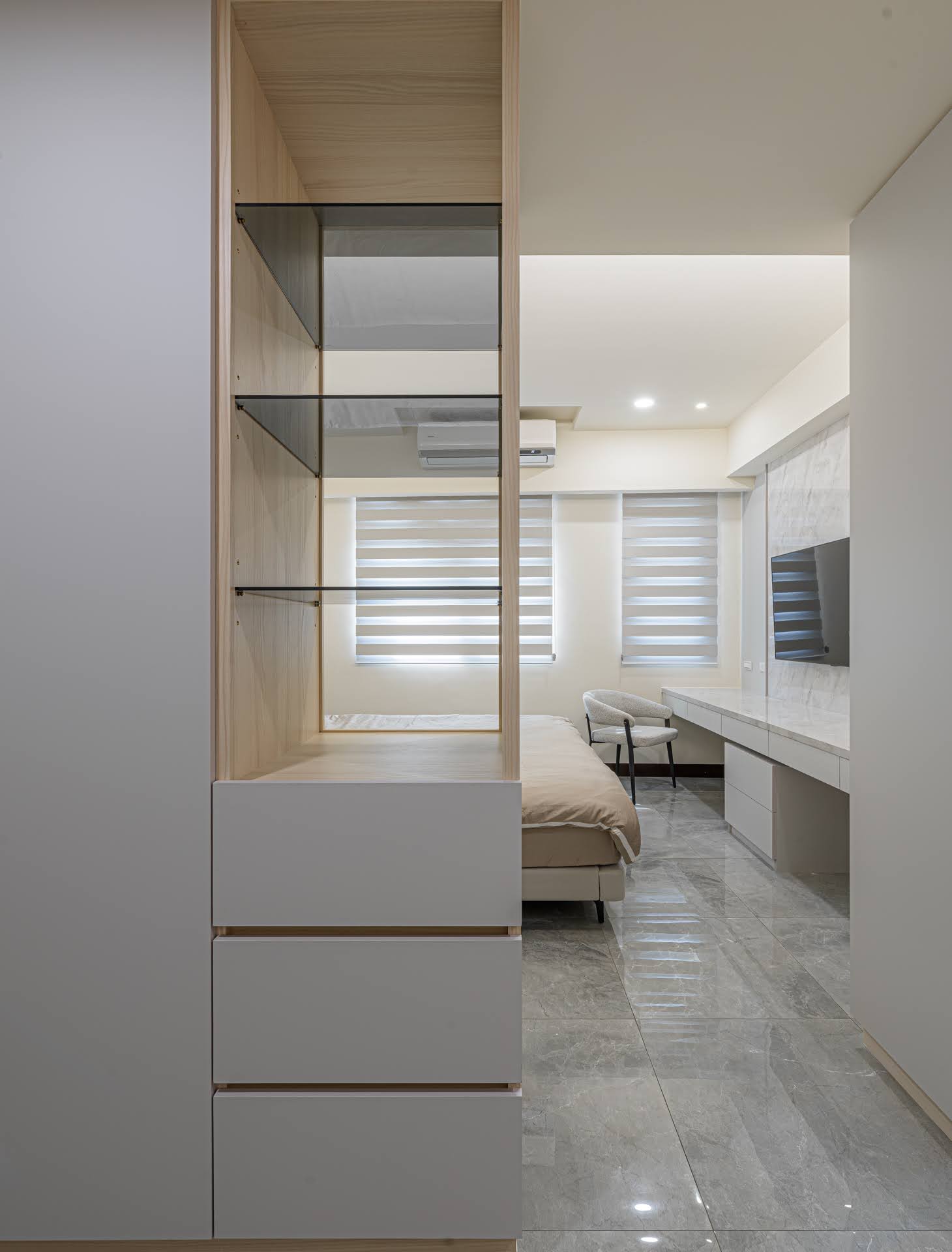 和煦香苑媽媽房更衣收納整合